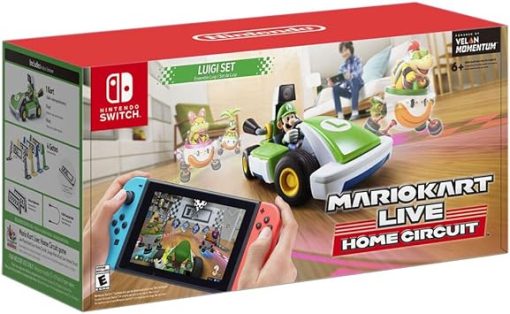 Mario Kart Live Home Circuit Luigi Set Holiday Gaming Bundle Switch - Image 2