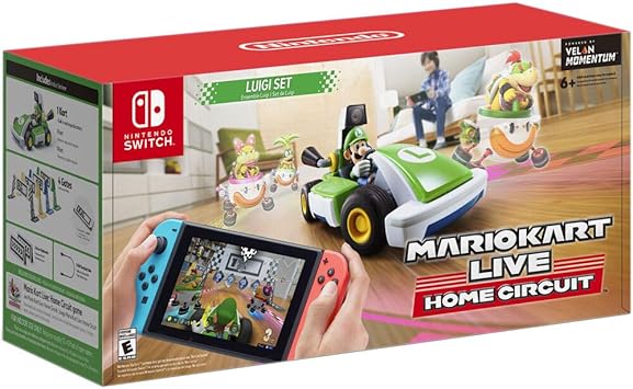 Mario Kart Live Home Circuit Luigi Set Holiday Gaming Bundle Switch 2 Mario Kart Live Home Circuit Luigi Set Holiday Gaming Bundle Switch - Image 2
