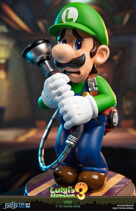 First4Figures Luigi’s Mansion: Luigi (Standard) PVC Collectable Figurine 2 First4Figures Luigi's Mansion: Luigi (Standard) PVC Collectable Figurine - Image 2