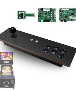 Switch Fighting Stick for Arcade1Up’S Digital Pinball – Expand Your arcade 1up Pinball Games, Play Your Switch on The Pinball, Modded Switch Joysticks Specially Designed for Arcade 1 Up Pinball Switch Fighting Stick for Arcade1Up’S Digital Pinball – Expand Your arcade 1up Pinball Games, Play Your Switch on The Pinball, Modded Switch Joysticks Specially Designed for Arcade 1 Up Pinball