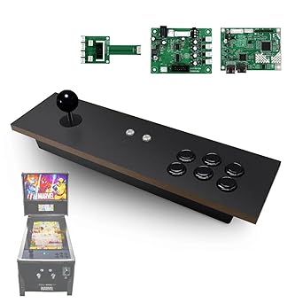 Switch Fighting Stick for Arcade1Up’S Digital Pinball – Expand Your arcade 1up Pinball Games, Play Your Switch on The Pinball, Modded Switch Joysticks Specially Designed for Arcade 1 Up Pinball Switch Fighting Stick for Arcade1Up'S Digital Pinball - Expand Your arcade 1up Pinball Games, Play Your Switch on The Pinball, Modded Switch Joysticks Specially Designed for Arcade 1 Up Pinball