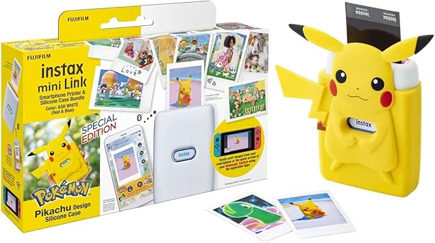 Instax Mini Link Printer Ash White Limited Edition for Fun Photos 2 Instax Mini Link Printer Ash White Limited Edition for Fun Photos - Image 2