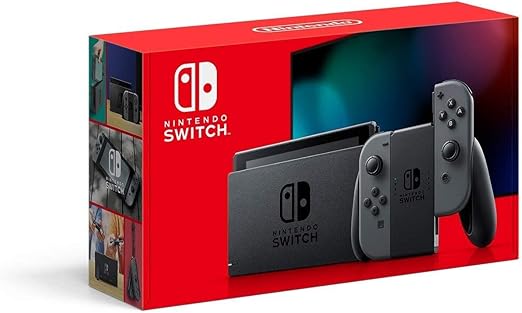 Nintendo Switch with Gray Joy‑Con – HAC-001(-01) Nintendo Switch with Gray Joy‑Con - HAC-001(-01)