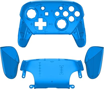 Clear Blue Shell Set for Nintendo Switch OLED with Octagonal Sticks 2 Clear Blue Shell Set for Nintendo Switch OLED with Octagonal Sticks - Image 2