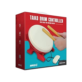 Armor3 Taiko Drum Controller with Sticks for Nintendo Switch Console 2 Armor3 Taiko Drum Controller with Sticks for Nintendo Switch Console - Image 2