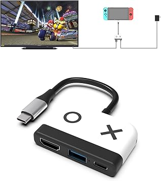 Cenxaki Portable Switch Dock for Nintendo Switch and OLED Model Cenxaki Portable Switch Dock for Nintendo Switch and OLED Model