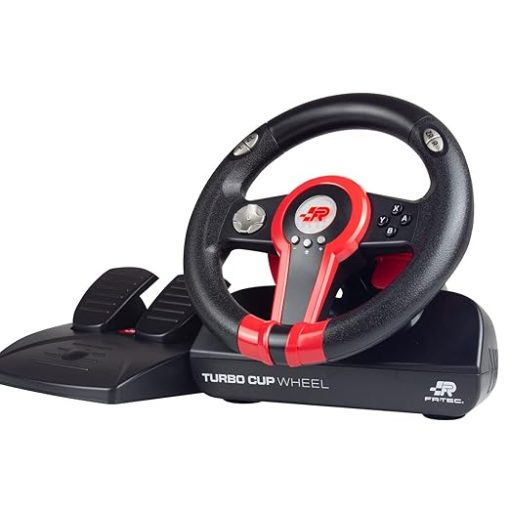 FRTEC Turbo Cup Racing Wheel and Pedals with Vibration Feedback - Image 2