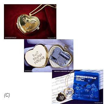 009_UNDERTALE Switch Collector’s Edition, w/ Gold Heart Shaped Locket Music Box 2 009_UNDERTALE Switch Collector's Edition, w/ Gold Heart Shaped Locket Music Box - Image 2