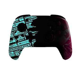 PDP Rematch Glow Wireless Nintendo Switch Pro Controller Pink 2 PDP Rematch Glow Wireless Nintendo Switch Pro Controller Pink - Image 2