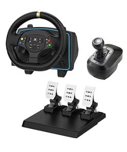 DOYO 1080° Racing Wheel with Pedals and Shifter for PC and Console DOYO 1080° Racing Wheel with Pedals and Shifter for PC and Console