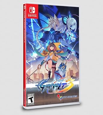 Azure Striker Gunvolt 3 Limited Run for Nintendo Switch Azure Striker Gunvolt 3 Limited Run for Nintendo Switch