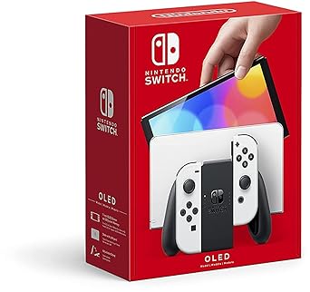 Nintendo Switch OLED Model with White Joy-Con Bundle for Gaming Nintendo Switch OLED Model with White Joy-Con Bundle for Gaming