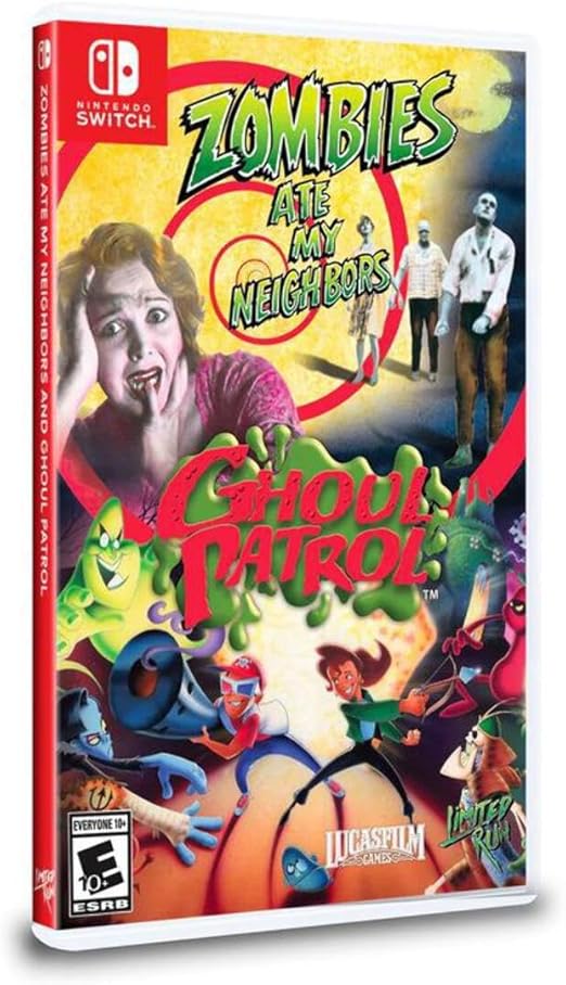 Zombies Ate My Neighbors Ghoul Patrol Limited Run Game Import Zombies Ate My Neighbors Ghoul Patrol Limited Run Game Import