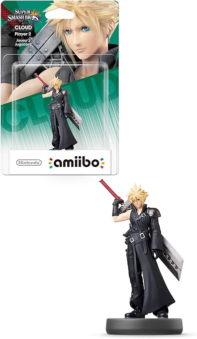 Nintendo Amiibo Cloud Player 2 Super Smash Bros Exclusive Nintendo Amiibo Cloud Player 2 Super Smash Bros Exclusive
