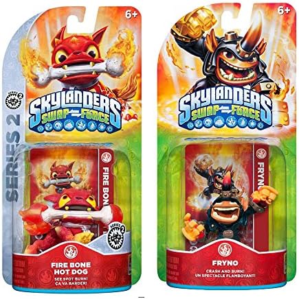 Skylanders Swap Force Fire Bone Hot Dog Fryno Combo Set for Kids Skylanders Swap Force Fire Bone Hot Dog Fryno Combo Set for Kids