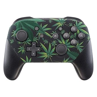Custom 420 Black Controller Design for Nintendo Switch Pro Console Custom 420 Black Controller Design for Nintendo Switch Pro Console