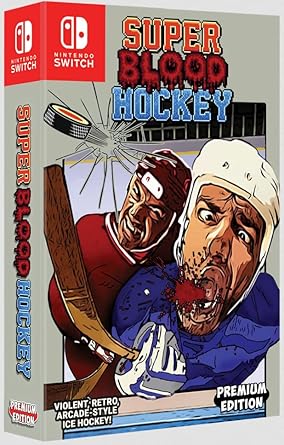 Premium Edition Super Blood Hockey Retro Edition Game and Soundtrack Premium Edition Super Blood Hockey Retro Edition Game and Soundtrack
