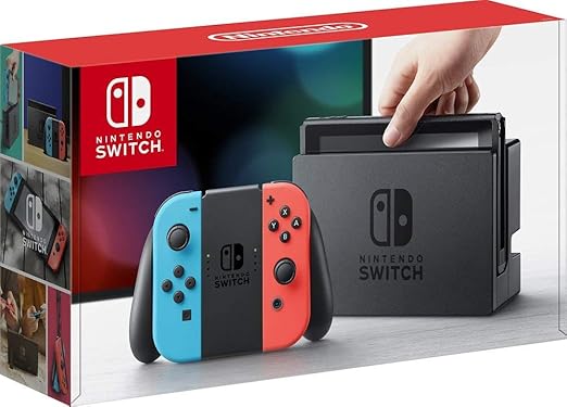 Nintendo Switch 32GB Console Neon Red Neon Blue Joy-Con Renewed Nintendo Switch 32GB Console Neon Red Neon Blue Joy-Con Renewed