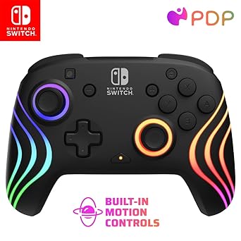 Afterglow Wave Wireless Pro Controller for Nintendo Switch with Motion Afterglow Wave Wireless Pro Controller for Nintendo Switch with Motion