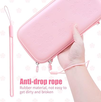 Nintendo Switch OLED Pink Accessories Carry Case and Dpad Set 2 Nintendo Switch OLED Pink Accessories Carry Case and Dpad Set - Image 2