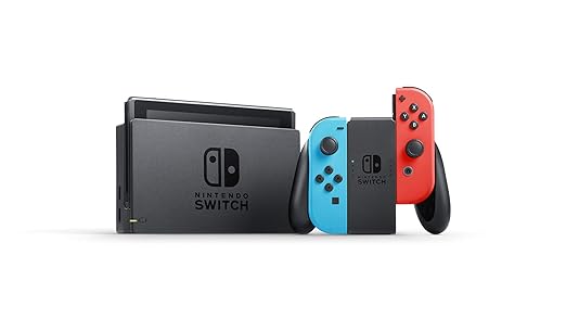 Nintendo Switch Neon Blue and Neon Red Joy-Con Console for Sale 2 Nintendo Switch Neon Blue and Neon Red Joy-Con Console for Sale - Image 2