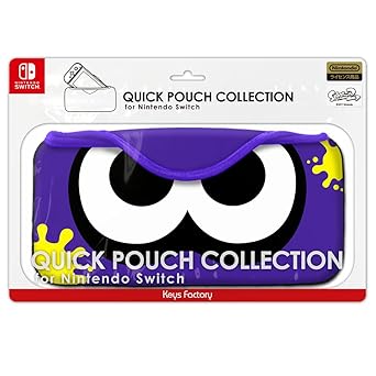 Bright Blue Quick Pouch for Nintendo Switch Splatoon 2 Japan Import Bright Blue Quick Pouch for Nintendo Switch Splatoon 2 Japan Import