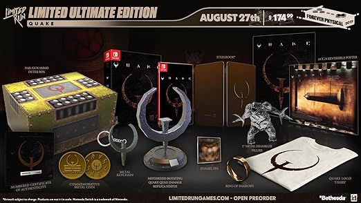 Switch Limited Run 119 Quake Ultimate Edition Non US Version 2 Switch Limited Run 119 Quake Ultimate Edition Non US Version - Image 2