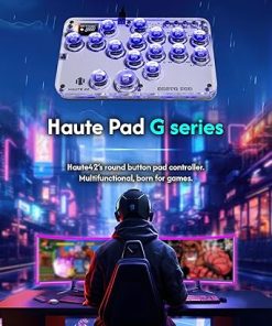 Sehawei Arcade Stick 16 Keys RGB Turbo Controller for PC PS4 Switch 2 Sehawei Arcade Stick 16 Keys RGB Turbo Controller for PC PS4 Switch 2