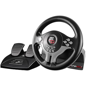 SUBSONIC SV250 Racing Wheel with Pedals for Nintendo Switch PS4 Xbox PC SUBSONIC SV250 Racing Wheel with Pedals for Nintendo Switch PS4 Xbox PC