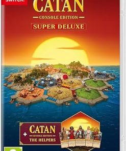 Super Deluxe Catan Edition Game for Nintendo Switch Super Deluxe Catan Edition Game for Nintendo Switch