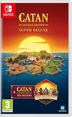 Super Deluxe Catan Edition Game for Nintendo Switch Super Deluxe Catan Edition Game for Nintendo Switch