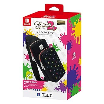 Hori Nintendo Splatoon 2 Backpack Pouch for Switch Console Hori Nintendo Splatoon 2 Backpack Pouch for Switch Console
