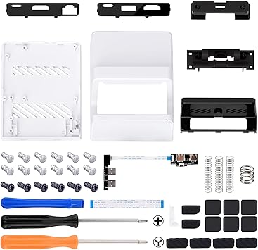 AiryDocky White Replacement Dock Shell for Nintendo Switch Console 2 AiryDocky White Replacement Dock Shell for Nintendo Switch Console - Image 2