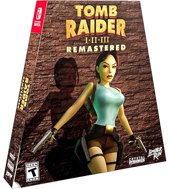 Tomb Raider I to III Remastered Convention Exclusive for Nintendo Switch Tomb Raider I to III Remastered Convention Exclusive for Nintendo Switch