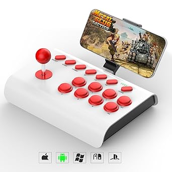 Arcade Fight Stick Joystick for Switch PS4 PS3 PC with Turbo Features Arcade Fight Stick Joystick for Switch PS4 PS3 PC with Turbo Features