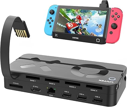 Unitek Switch Dock Station with 4K HDMI USB 3.0 and USB-C Ports Unitek Switch Dock Station with 4K HDMI USB 3.0 and USB-C Ports