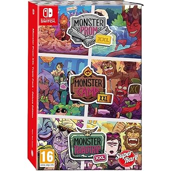 Monster Prom XXL Triple Pack Deluxe Edition for Nintendo Switch Monster Prom XXL Triple Pack Deluxe Edition for Nintendo Switch