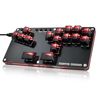 Borcham Haute42 B16 Mini Arcade Stick Leverless with RGB Turbo Functions 2 Borcham Haute42 B16 Mini Arcade Stick Leverless with RGB Turbo Functions - Image 2
