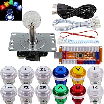 LED Arcade Game Controller with USB Encoder and Cherry MX Switches LED Arcade Game Controller with USB Encoder and Cherry MX Switches