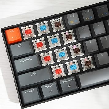 Keychron K6 Wireless Mechanical Gaming Keyboard 65% Compact RGB 2 Keychron K6 Wireless Mechanical Gaming Keyboard 65% Compact RGB - Image 2