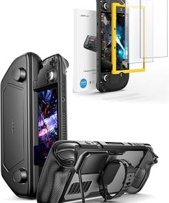 JSAUX PC0104 ModCase and 2-Pack Screen Protector for Steam Deck JSAUX PC0104 ModCase and 2-Pack Screen Protector for Steam Deck