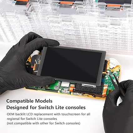Switch Lite LCD Screen Replacement Display Panel Repair Part 2 Switch Lite LCD Screen Replacement Display Panel Repair Part - Image 2