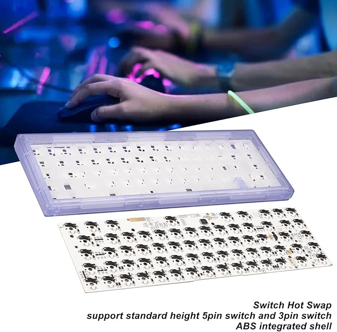 DIY Mechanical Keyboard Kit Hot Swap Custom Gaming Keyboard RGB 2 DIY Mechanical Keyboard Kit Hot Swap Custom Gaming Keyboard RGB - Image 2