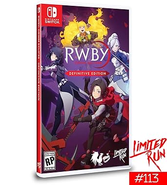 RWBY Grimm Eclipse Definitive Edition Nintendo Switch Limited Run 113 RWBY Grimm Eclipse Definitive Edition Nintendo Switch Limited Run 113