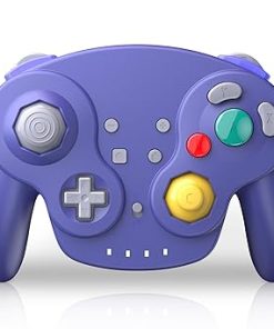 NGC Style Wireless Controller for Switch Lite PC Steam Rechargeable Indigo NGC Style Wireless Controller for Switch Lite PC Steam Rechargeable Indigo