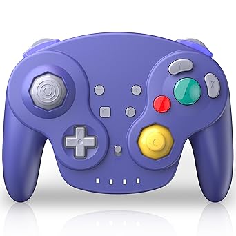 NGC Style Wireless Controller for Switch Lite PC Steam Rechargeable Indigo NGC Style Wireless Controller for Switch Lite PC Steam Rechargeable Indigo