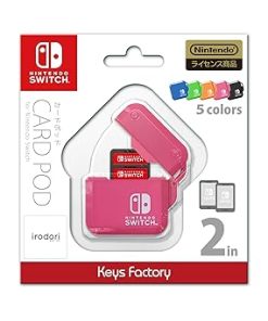 Card Pod for Nintendo Switch Pink – Protect Your Game Cards Card Pod for Nintendo Switch Pink – Protect Your Game Cards