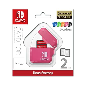 Card Pod for Nintendo Switch Pink – Protect Your Game Cards Card Pod for Nintendo Switch Pink - Protect Your Game Cards