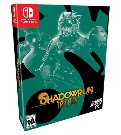 Shadowrun Trilogy Collector's Edition (Limited Run Games #163) - For Nintendo Switch