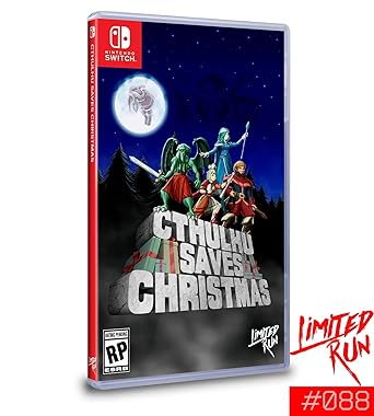 Cthulhu Saves Christmas Nintendo Switch Limited Run Games 88 Cthulhu Saves Christmas Nintendo Switch Limited Run Games 88